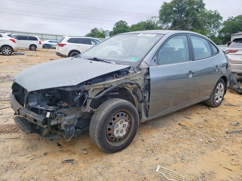 2009 Hyundai Elantra VIN KMHDU46D39U777328 COPART salvage auction — FRONT END, Va - Cert Of Title - Salvage, sold $200 on 2026-07-06 (photo 1)