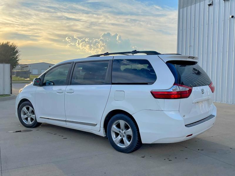 2015 Toyota Sienna VIN 5TDKK3DC3FS547083 COPART salvage auction — MINOR DENT/SCRATCHES, Ok - Certificate Of Title (P), sold $4,050 on 2026-07-02 (photo 3)