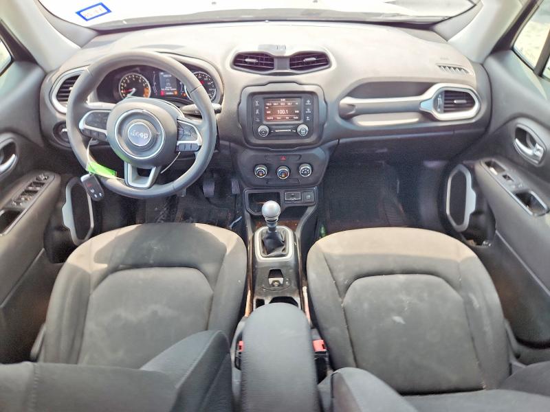 2018 Jeep Renegade VIN ZACCJAAHXJPH06487 COPART salvage auction — REAR END, Tx - Salvage Vehicle Title, sold $1,850 on 2026-07-23 (photo 8)