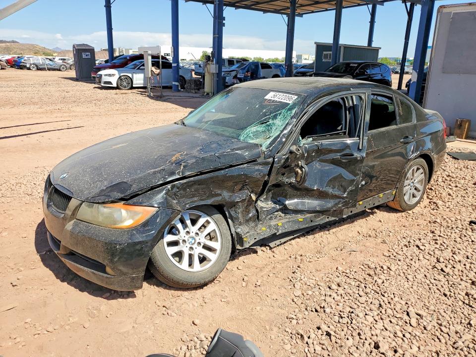 2006 BMW 3er VIN WBAVB13536PT19032 COPART salvage auction — SIDE, Az - Cert Of Title - Salvage, sold $250 on 2026-07-02 (photo 1)