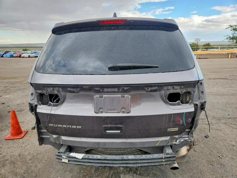 2015 Dodge Durango VIN 1C4RDHAG4FC765922 COPART salvage auction — REAR END, Nm - Cert Of Title-Salvage, sold $200 on 2026-07-30 (photo 6)