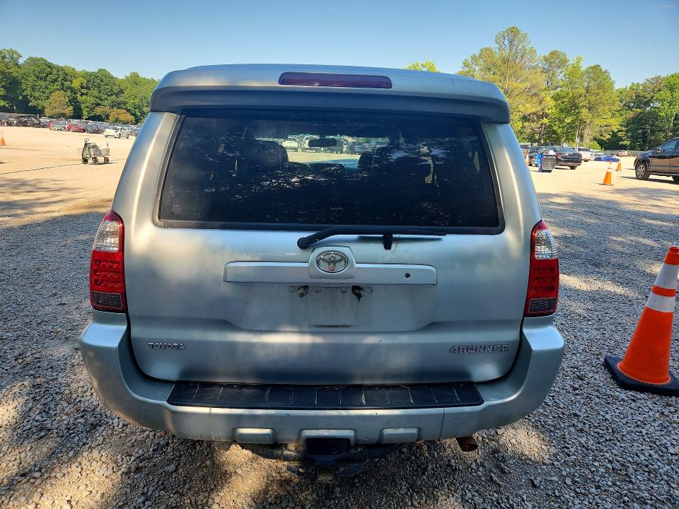 2008 Toyota 4runner VIN JTEBT17RX8K005406 COPART salvage auction — FRONT END, Nc - Salvage Certificate Of Title, sold $1,350 on 2026-07-31 (photo 6)