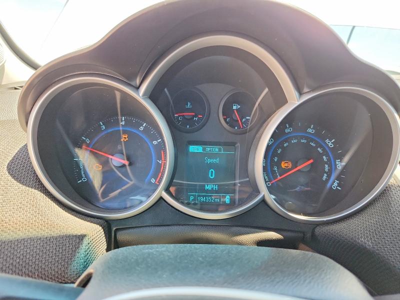 2014 Chevrolet Cruze VIN 1G1PC5SB7E7109208 COPART salvage auction — FRONT END, Ut - Salvage Certificate, sold $375 on 2026-07-02 (photo 9)