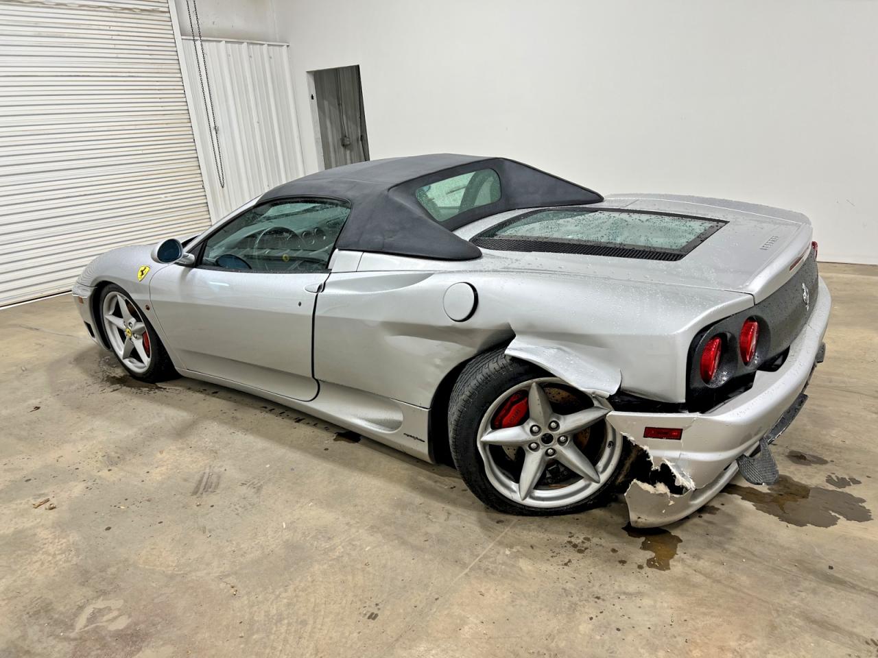 2001 Ferrari 360 VIN ZFFYT53A610126006 COPART salvage auction — Rear End, GA - CERT OF TITLE-SALVAGE, sold $42,500 on 2026-06-26 (photo 2)