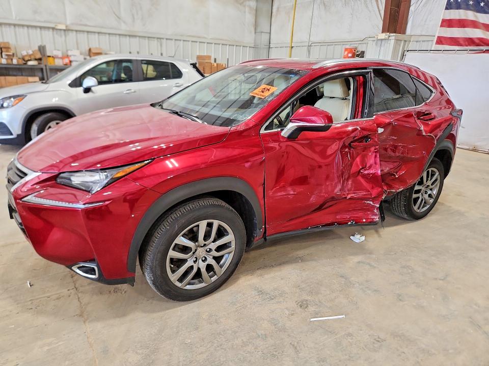 2016 Lexus Nx VIN JTJBARBZ8G2050890 COPART salvage auction — SIDE, Wi - Junked Vehicle Bill Of Sale, sold $5,900 on 2026-07-08 (photo 1)