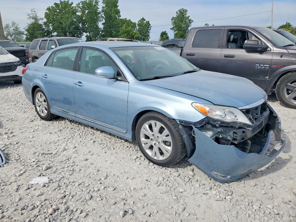 2012 Toyota Avalon VIN 4T1BK3DB5CU452308 COPART salvage auction — FRONT END, Mi - Certificate Of Title, sold $3,150 on 2026-07-02 (photo 4)