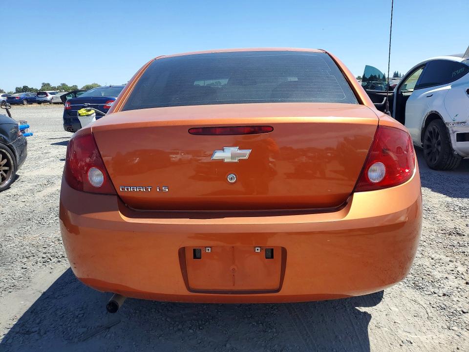 2007 Chevrolet Cobalt VIN 1G1AK58F277271530 COPART salvage auction — NORMAL WEAR, Ca - Dis/Dlr/Exp Only Clean Title, sold $200 on 2026-07-09 (photo 6)