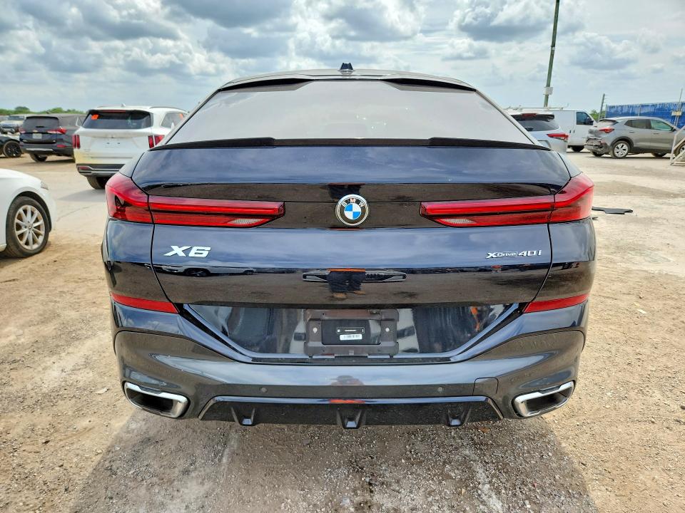 2025 BMW X6 VIN 5UX33EX05S9X22911 COPART salvage auction — REAR END, FL - CERTIFICATE OF TITLE, sold $45,250 on 2026-07-06 (photo 6)