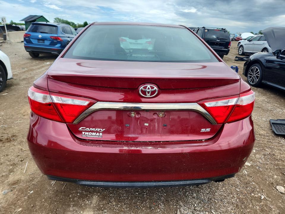 2016 Toyota Camry VIN 4T1BF1FK1GU566043 COPART salvage auction — SIDE, Wv - Salvage Certificate, sold $2,300 on 2026-07-02 (photo 6)