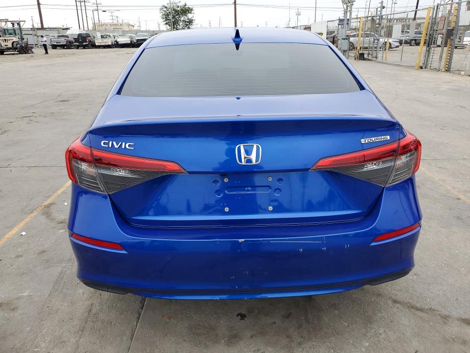 2023 Honda Civic VIN 2HGFE1F97PH306580 COPART salvage auction — FRONT END, Ca - Dis/Dlr/Exp Only Lien Papers, sold $11,700 on 2026-07-29 (photo 6)