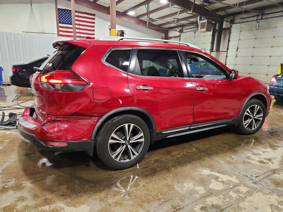 2017 Nissan Rogue VIN JN8AT2MV4HW283674 COPART salvage auction — ALL OVER, PA - CERTIFICATE OF SALVAGE, sold $1,050 on 2026-07-17 (photo 3)