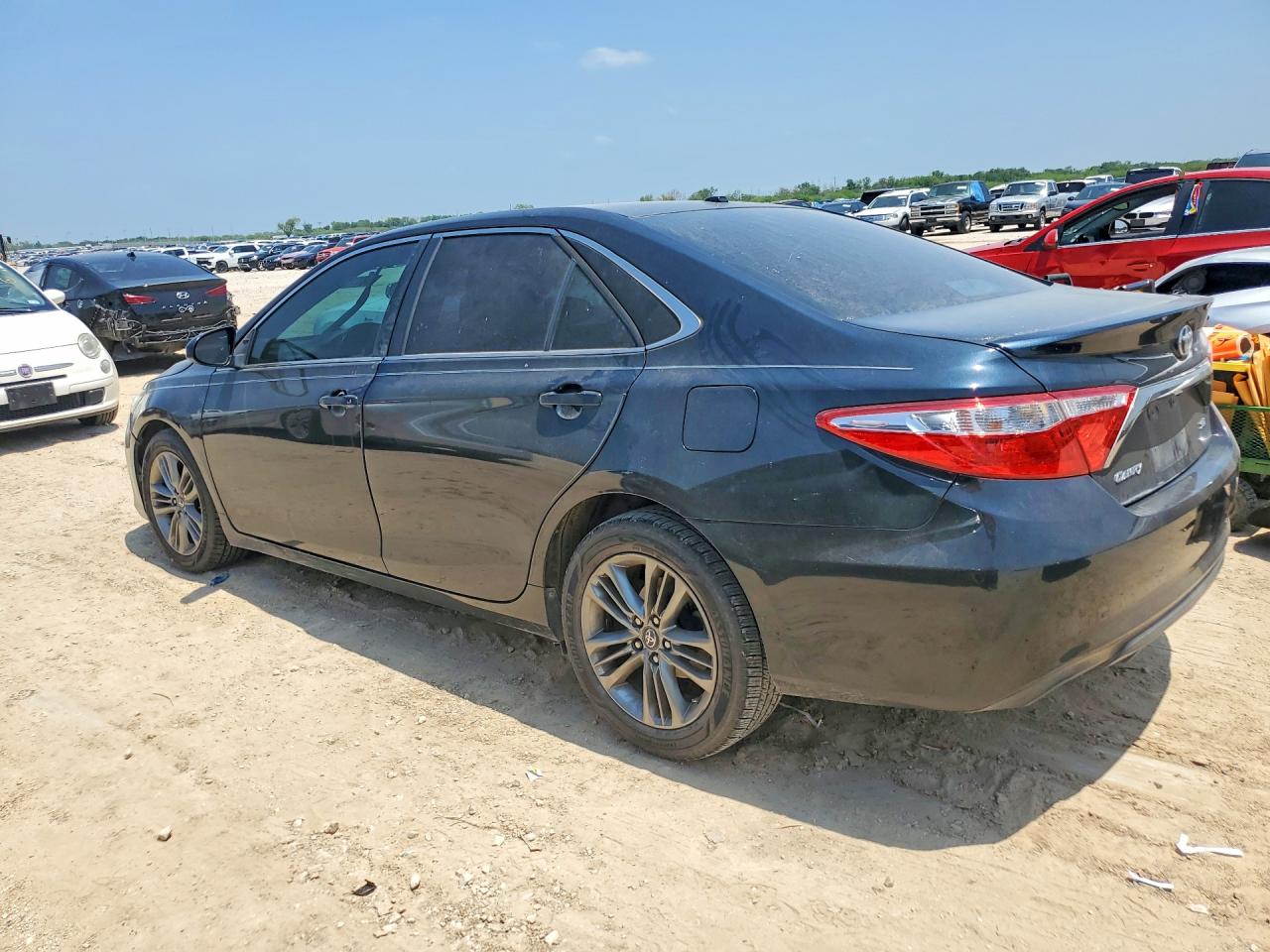 2017 Toyota Camry VIN 4T1BF1FK7HU285947 COPART salvage auction — Front End, TX - SALVAGE VEHICLE TITLE, sold $4,700 on 2026-07-09 (photo 2)