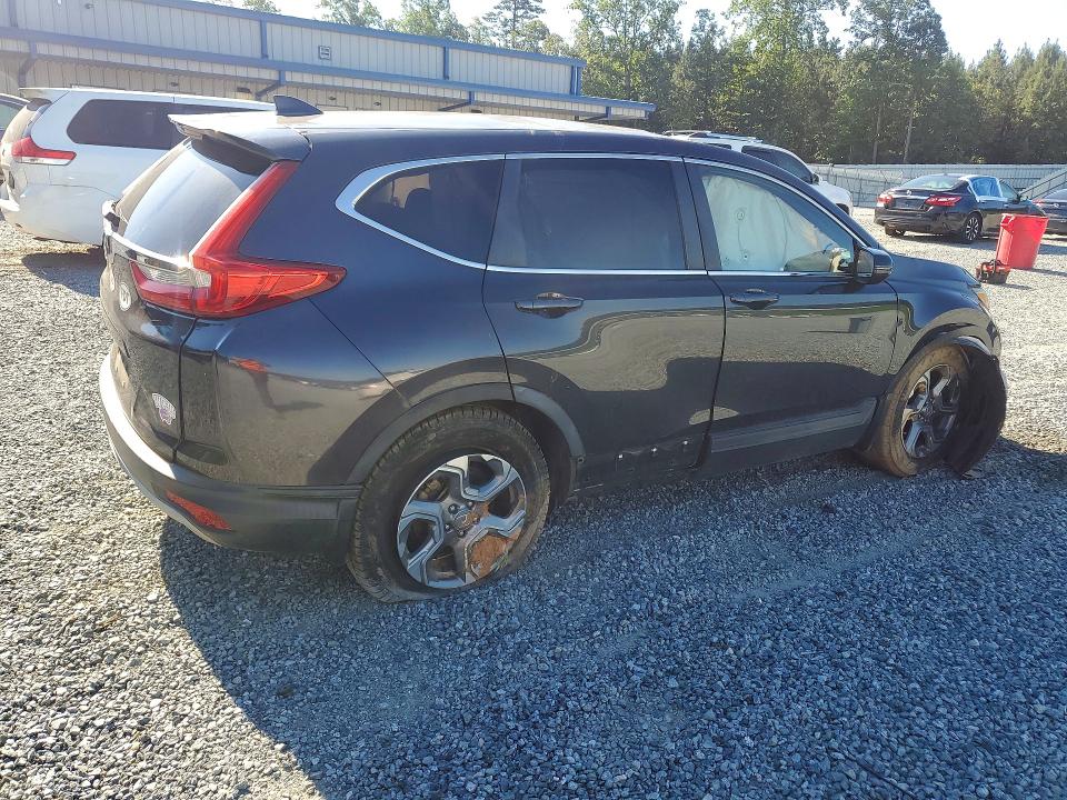 2017 Honda Cr-v VIN 7FARW1H84HE020243 COPART salvage auction — FRONT END, Nc - Salvage Certificate Of Title, sold $175 on 2026-07-30 (photo 3)