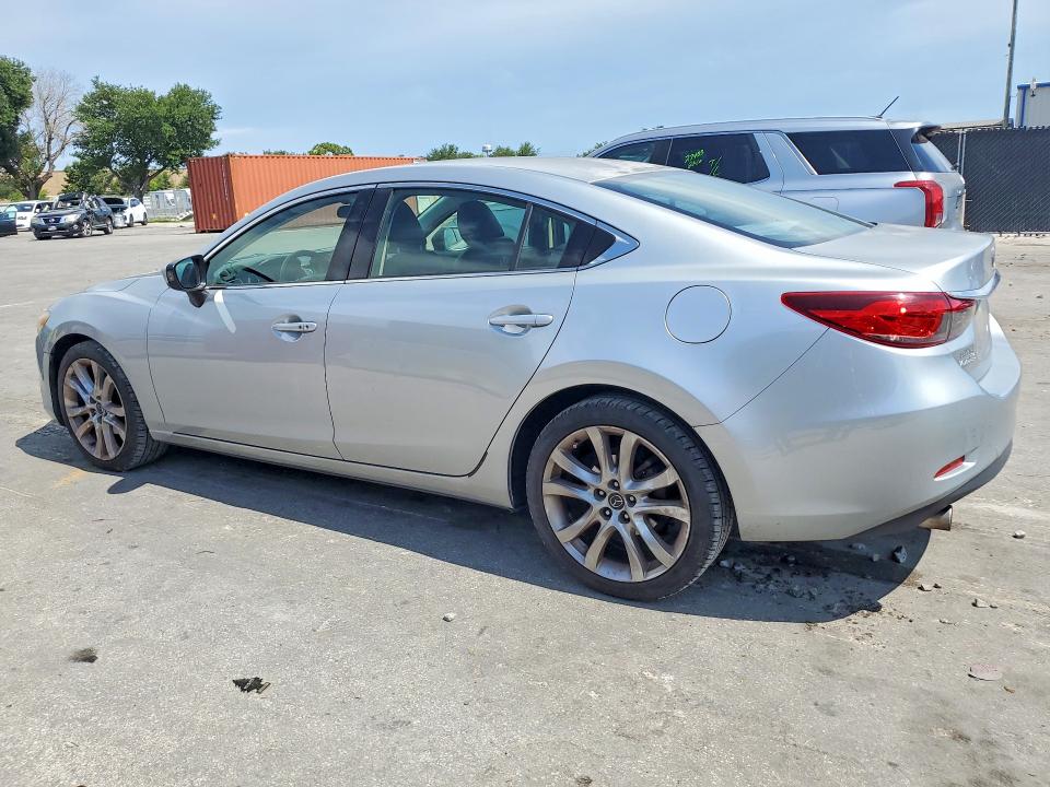 2016 Mazda 6 VIN JM1GJ1V58G1476782 COPART salvage auction — MINOR DENT/SCRATCHES, Fl - Certificate Of Title, sold $1,800 on 2026-07-09 (photo 2)