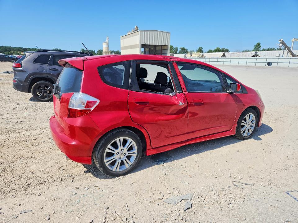 2010 Honda Fit VIN JHMGE8H41AC017166 COPART salvage auction — ROOF, Ks - Cert Of Title-Salvage, sold $1,700 on 2026-07-14 (photo 3)