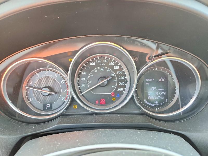 2014 Mazda 6 VIN JM1GJ1V68E1128809 COPART salvage auction — FRONT END, ON - PERMIT SALVAGE, sold $700 on 2026-07-16 (photo 9)