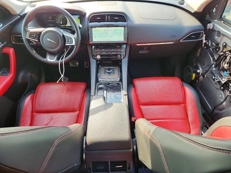 2020 Jaguar F-pace VIN SADCP2FX3LA618232 COPART salvage auction — FRONT END, Md - Cert Of Salvage > 75% Damage, sold $5,500 on 2026-07-07 (photo 8)