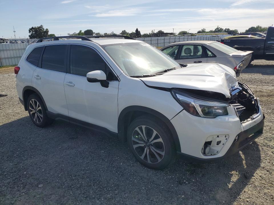 2021 Subaru Forester VIN JF2SKAUC3MH542358 COPART salvage auction — FRONT END, Sc - Salvage Title, sold $4,300 on 2026-07-21 (photo 4)