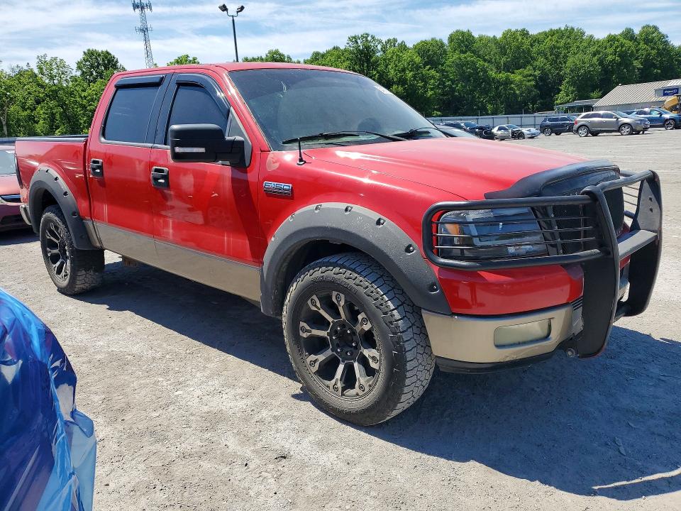 2004 Ford F-150 lightning VIN 1FTPW14574KB84758 COPART salvage auction — REAR END, PA - CERTIFICATE OF SALVAGE, sold $500 on 2026-07-09 (photo 4)