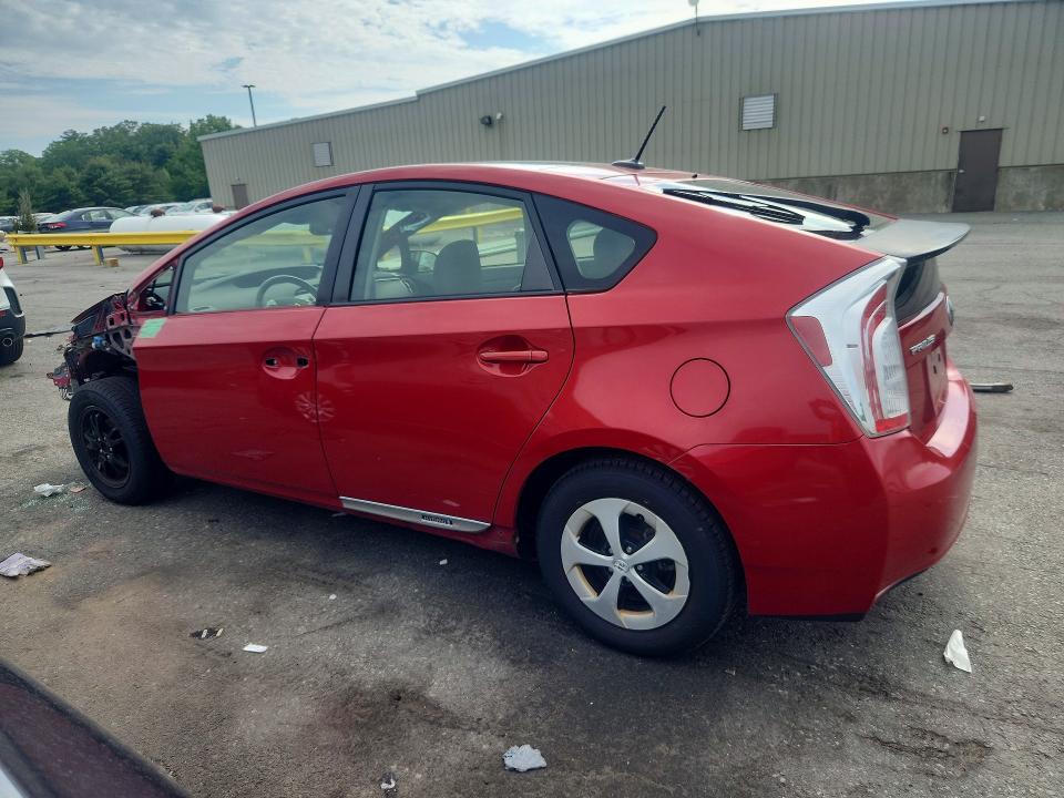 2012 Toyota Prius VIN JTDKN3DU9C1542446 COPART salvage auction — FRONT END, Ri - Salvage Certificate Of Title, sold $1,700 on 2026-07-16 (photo 2)