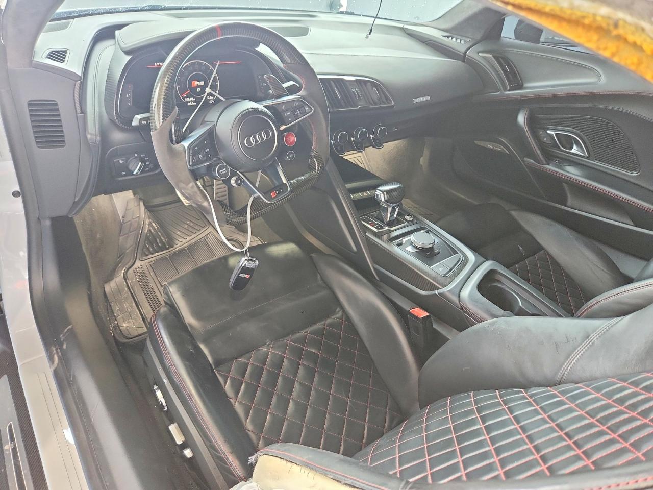 2017 Audi R8 VIN WUAKBAFXXH7903954 COPART salvage auction — Rear End, FL - CERT OF TITLE SLVG REBUILDABLE, sold $75,500 on 2026-07-07 (photo 8)
