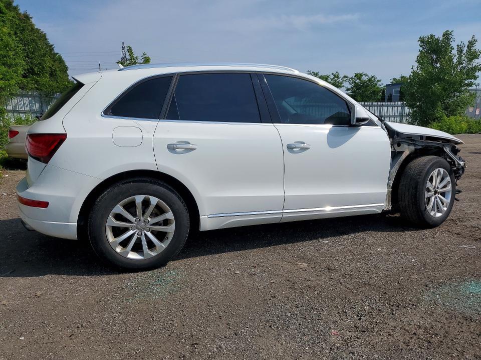 2017 Audi Q5 VIN WA1L2AFP4HA034976 COPART salvage auction — FRONT END, On - Permit Salvage, sold $3,150 on 2026-07-14 (photo 3)