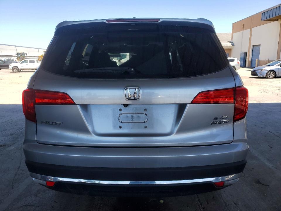 2016 Honda Pilot VIN 5FNYF6H0XGB114253 COPART salvage auction — WATER/FLOOD, Ca - Salvage Certificate, sold $4,600 on 2026-07-09 (photo 6)