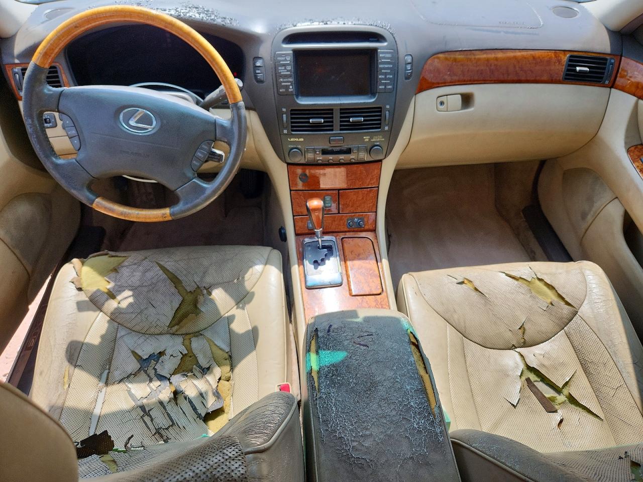 2004 Lexus LS 430 VIN JTHBN36F640162324 COPART salvage auction — Mechanical, TX - CERTIFICATE OF TITLE (P), sold $2,400 on 2026-07-09 (photo 8)