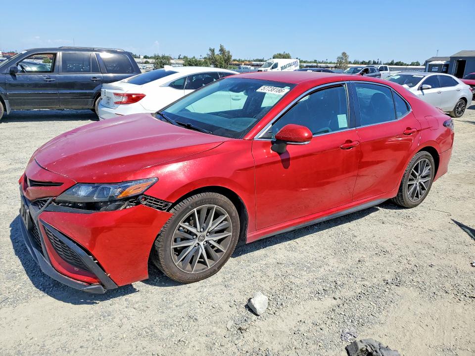 2022 Toyota Camry VIN 4T1T11AK3NU005107 COPART salvage auction — FRONT END, Ca - Salvage Certificate, sold $6,600 on 2026-07-02 (photo 1)