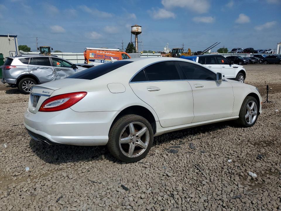 2014 Mercedes-benz Cls-klasse VIN WDDLJ9BB2EA100167 COPART salvage auction — MINOR DENT/SCRATCHES, Il - Salvage Certificate, sold $3,500 on 2026-07-09 (photo 3)