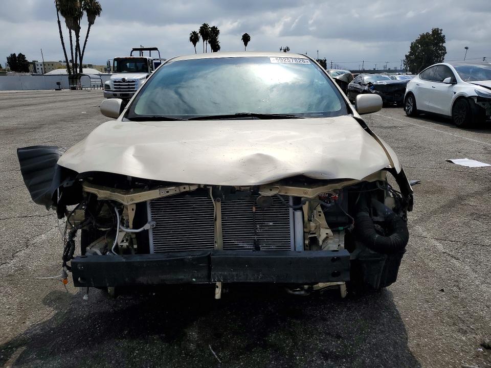 2013 Toyota Corolla VIN 5YFBU4EE3DP106608 COPART salvage auction — FRONT END, Ca - Salvage Certificate, sold $2,700 on 2026-07-31 (photo 5)