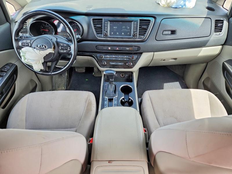 2019 Kia SEDONA VIN KNDMB5C11K6463746 COPART salvage auction — FRONT END, On - Permit Salvage, sold $1,300 on 2026-07-14 (photo 8)