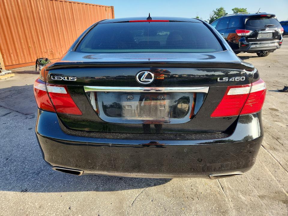 2007 Lexus Ls 460 VIN JTHBL46F575044753 COPART salvage auction — FRONT END, FL - CERT OF TITLE SLVG REBUILDABLE, sold $825 on 2026-07-28 (photo 6)