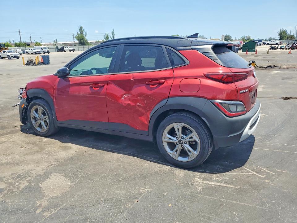 2022 Hyundai Kona VIN KM8K62AB1NU901859 COPART salvage auction — FRONT END, Fl - Cert Of Title Slvg Rebuildable, sold $4,400 on 2026-07-13 (photo 2)