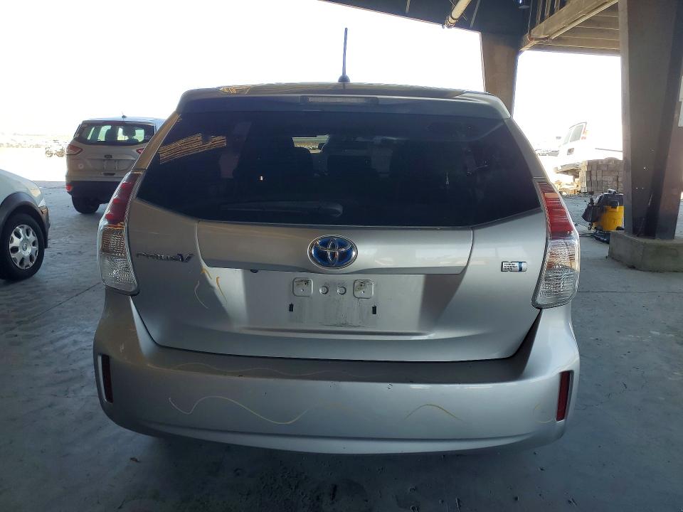 2017 Toyota Prius v VIN JTDZN3EU0HJ070285 COPART salvage auction — SIDE, Ca - Salvage Certificate, sold $2,600 on 2026-07-09 (photo 6)