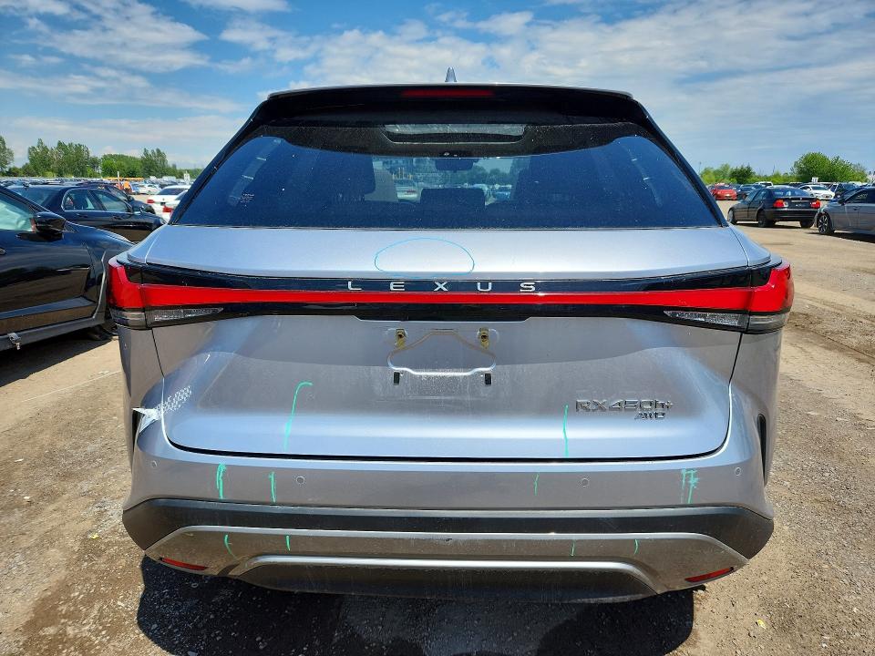 2025 Lexus Rx VIN JTJCJMGA3S2023941 COPART salvage auction — VANDALISM, On - Permit No Brand - Unfit, sold $54,000 on 2026-07-03 (photo 6)