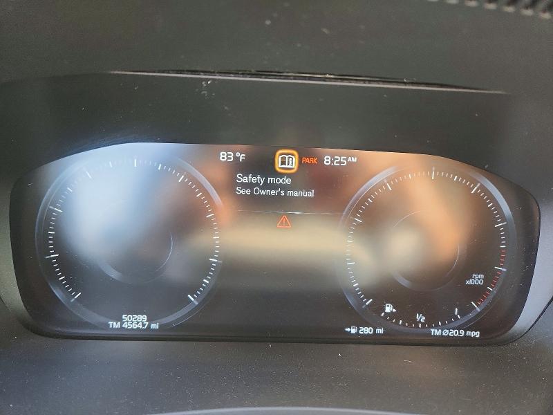 2020 Volvo S60 VIN 7JRA22TK1LG072801 COPART salvage auction — FRONT END, Tx - Salvage Vehicle Title, sold $2,050 on 2026-07-30 (photo 9)