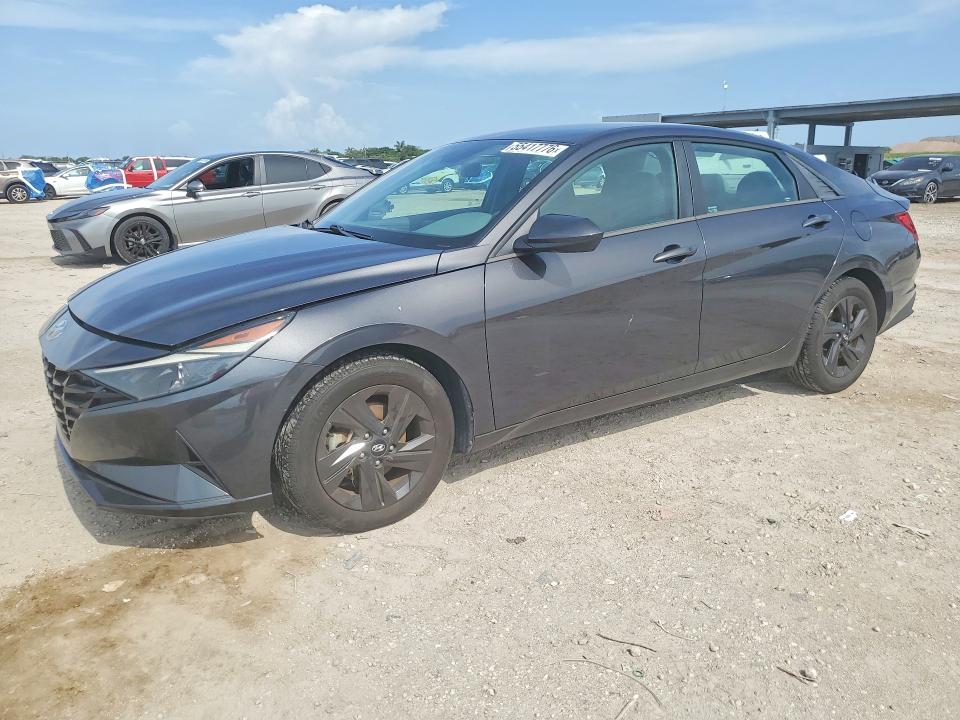 2022 Hyundai Elantra VIN 5NPLM4AGXNH072905 COPART salvage auction — MECHANICAL, Fl - Certificate Of Destruction, sold $5,200 on 2026-07-09 (photo 1)