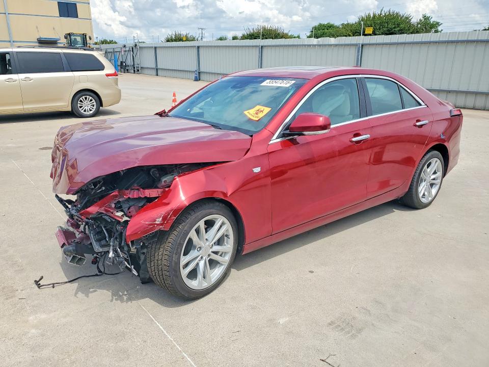 2026 Cadillac Ct4 VIN 1G6DJ5RK0T0101028 COPART salvage auction — FRONT END, Tx - Salvage Vehicle Title, sold $5,100 on 2026-07-06 (photo 1)