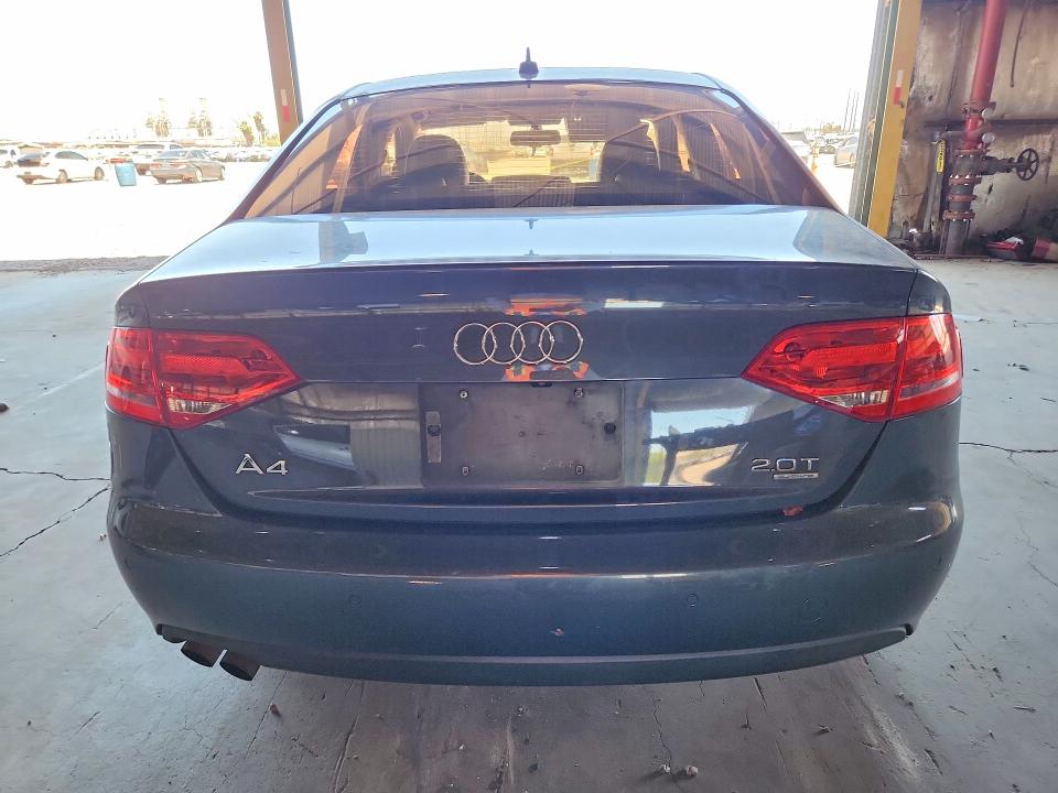 2009 Audi A4 VIN WAUMF78K49N037113 COPART salvage auction — MECHANICAL, AZ - CERT OF TITLE - SALVAGE, sold $250 on 2026-07-13 (photo 6)