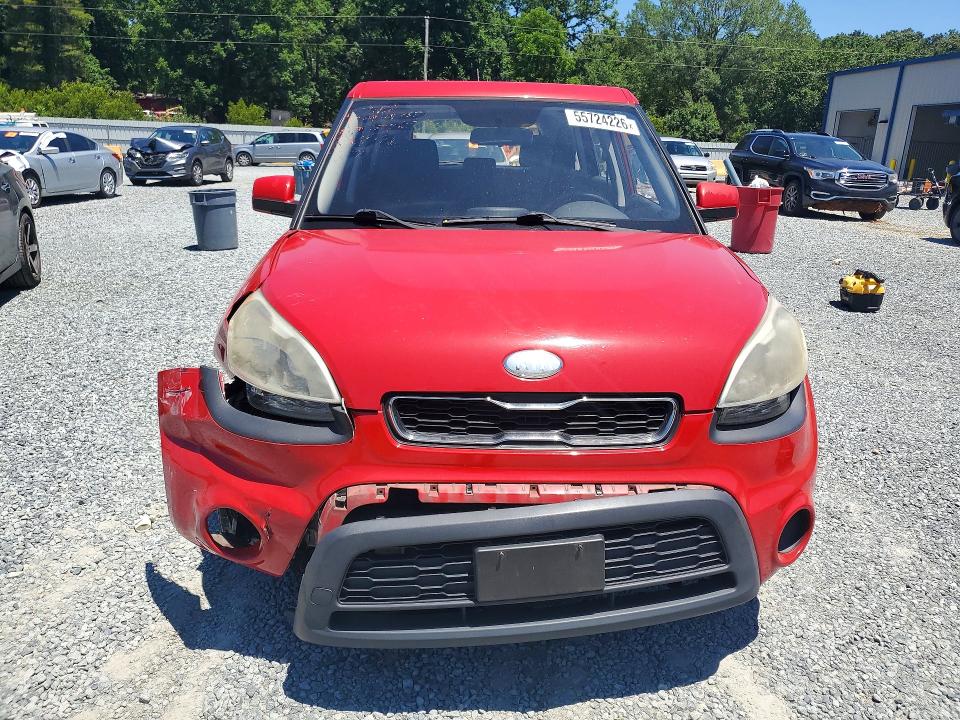 2013 Kia VIN KNDJT2A59D7579729 COPART salvage auction — FRONT END, Nc - Salvage Certificate Of Title, sold $400 on 2026-07-09 (photo 5)