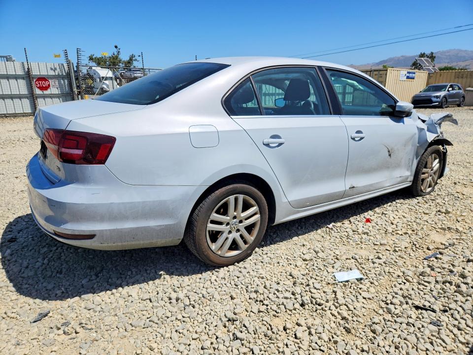 2017 Volkswagen Jetta VIN 3VW2B7AJ5HM235986 COPART salvage auction — FRONT END, CA - SALVAGE CERTIFICATE, sold $1,000 on 2026-07-09 (photo 3)