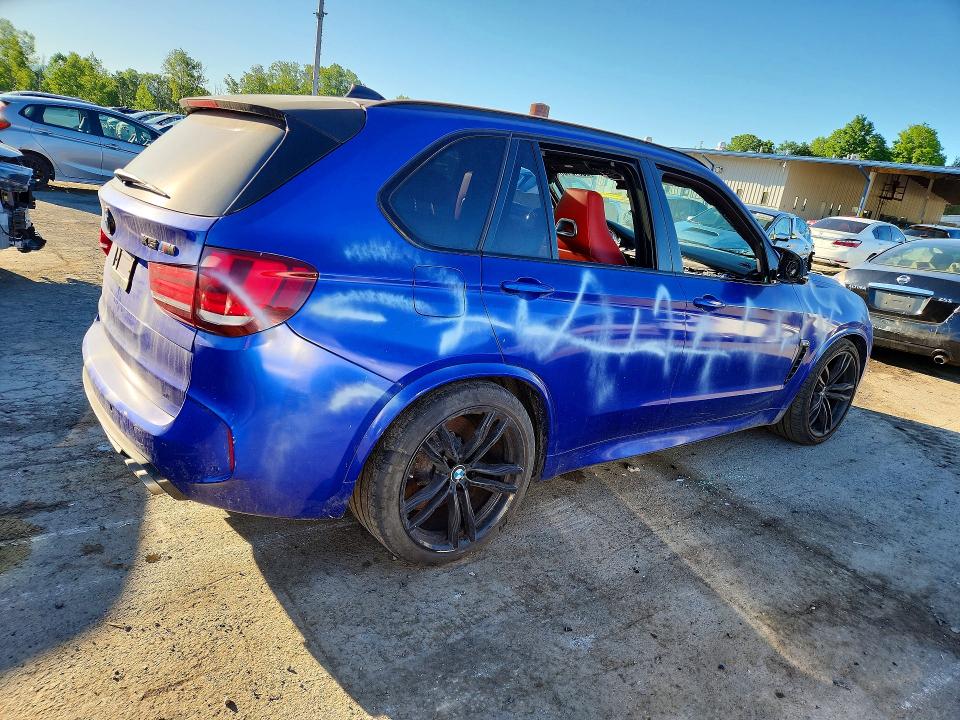 2016 BMW X5 VIN 5YMKT6C56G0R78739 COPART salvage auction — VANDALISM, Ny - Mv-907A Salvage Certificate, sold $8,000 on 2026-07-16 (photo 3)