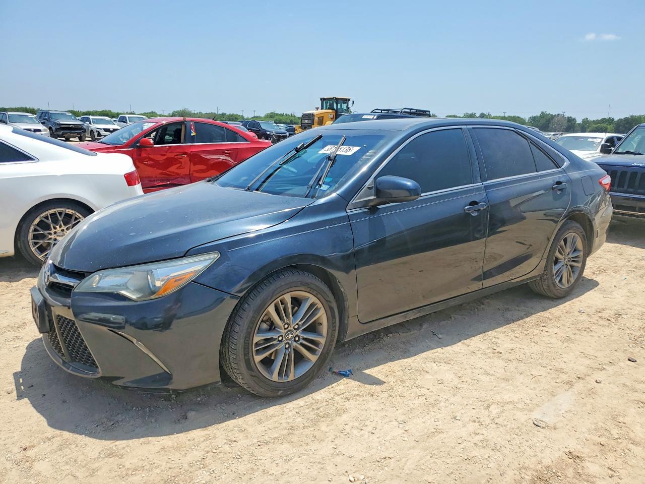 2017 Toyota Camry VIN 4T1BF1FK7HU285947 COPART salvage auction — Front End, TX - SALVAGE VEHICLE TITLE, sold $4,700 on 2026-07-09 (photo 1)