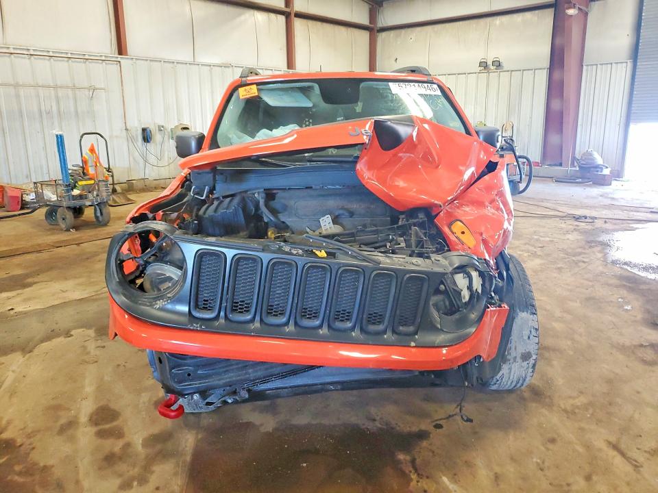 2016 Jeep Renegade VIN ZACCJBCT8GPC61585 COPART salvage auction — FRONT END, Mi - Certificate Of Title, sold $400 on 2026-08-07 (photo 5)