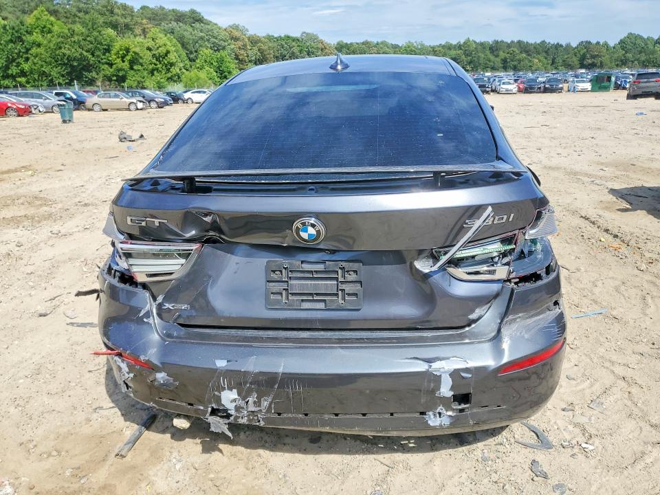 2018 BMW 3 series VIN WBA8Z9C57JG827780 COPART salvage auction — ALL OVER, De - Salvage Certificate, sold $1,300 on 2026-08-18 (photo 6)