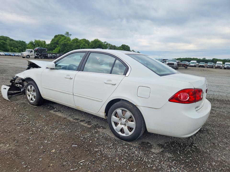 2007 Kia Optima VIN KNAGE123675104967 COPART salvage auction — FRONT END, MA - CERT OF TITLE-RECONSTRCTD COLL, sold $450 on 2026-07-29 (photo 2)