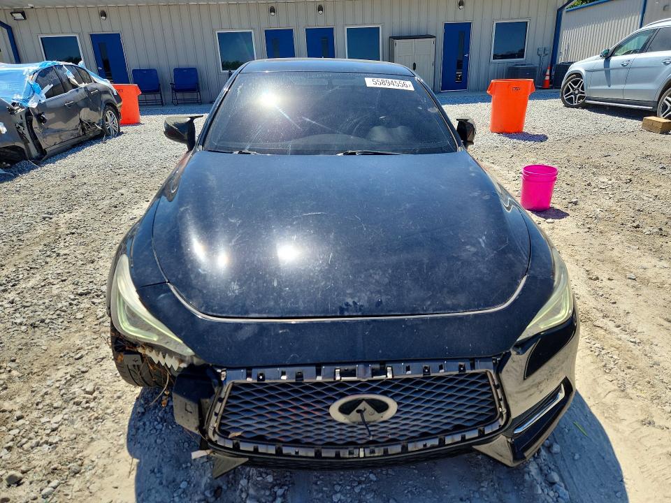 2018 Infiniti Q60 VIN JN1EV7EKXJM342529 COPART salvage auction — FRONT END, Ga - Cert Of Title-Salvage, sold $4,550 on 2026-07-07 (photo 5)