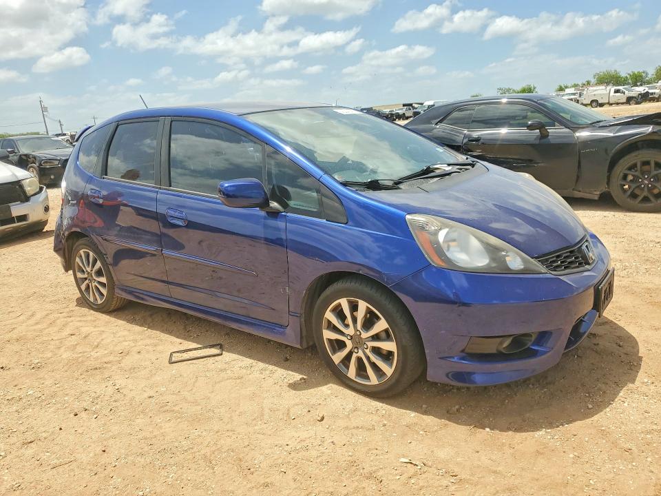 2013 Honda VIN JHMGE8H57DC033076 COPART salvage auction — REAR END, Tx - Salvage Vehicle Title, sold $2,150 on 2026-07-16 (photo 4)