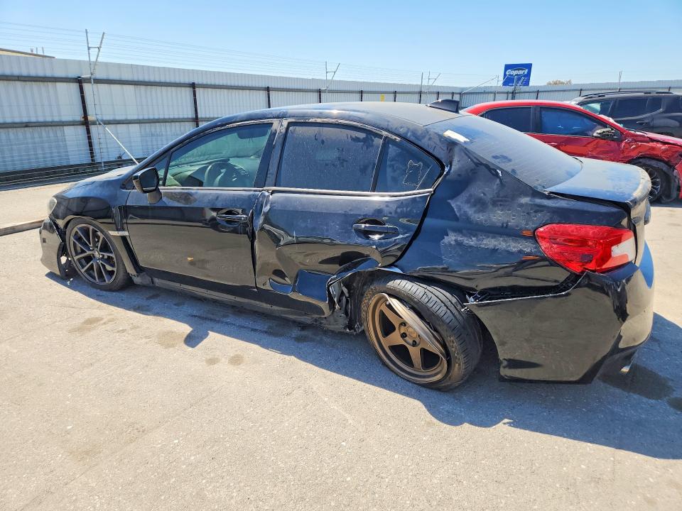 2019 Subaru VIN JF1VA1C6XK9821975 COPART salvage auction — REAR END, Ca - Salvage Certificate, sold $2,400 on 2026-07-10 (photo 2)